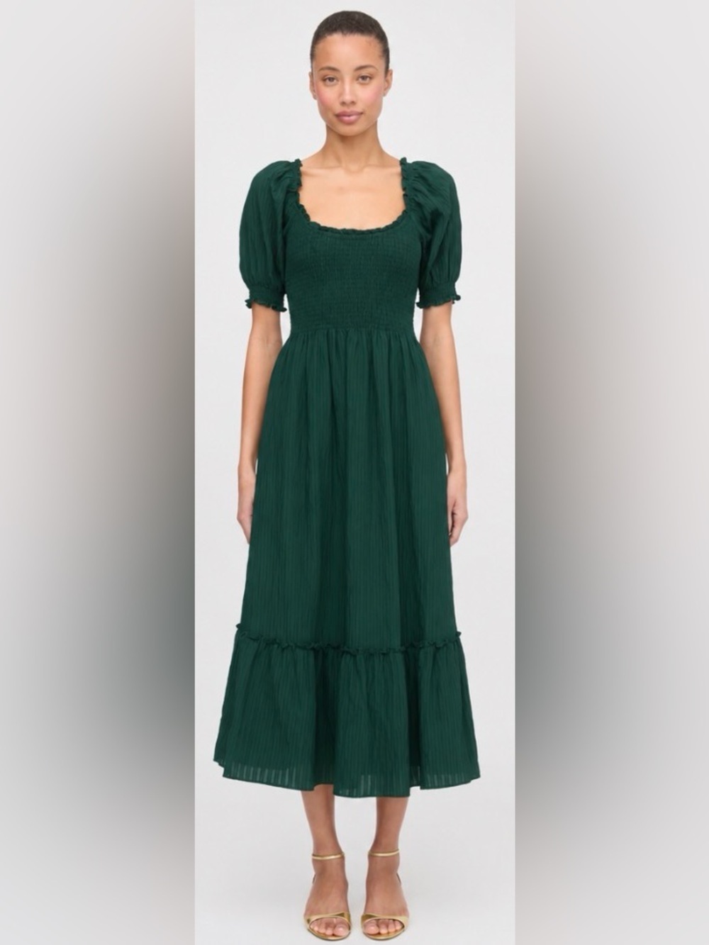 Hill House Home Louisa Green Nap dress - size M - Picture 3 of 10